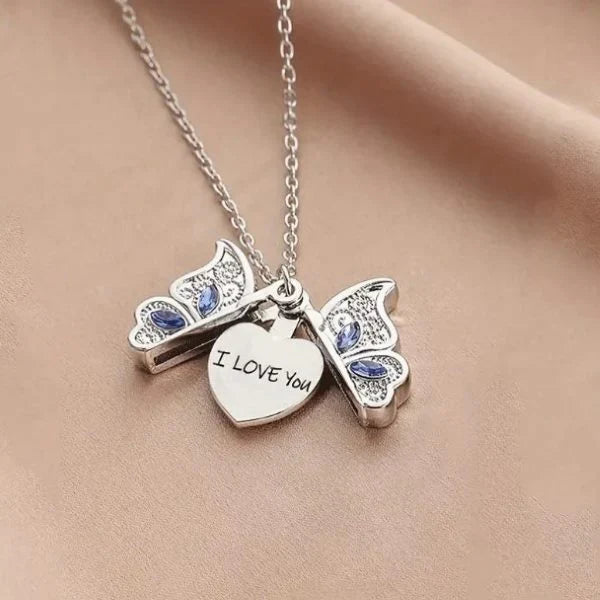 Lux poklon set - Elegantna kutija sa ružama + OGRLICA