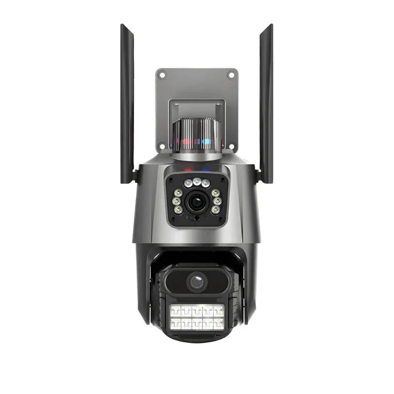 IP kamera PTZ kamera sa 2 sociva i sirenom 4K 8x zoom - MNE Shop ME