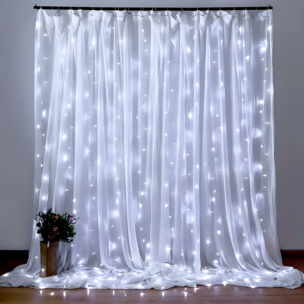 LED zavjesa - svjetlosne lampice za dekoraciju, mreza svjetiljki - MNE Shop ME
