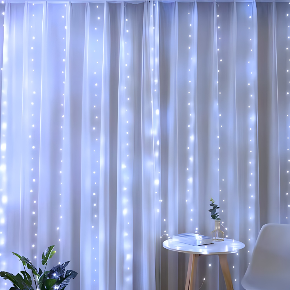 LED zavjesa - svjetlosne lampice za dekoraciju, mreza svjetiljki - MNE Shop ME
