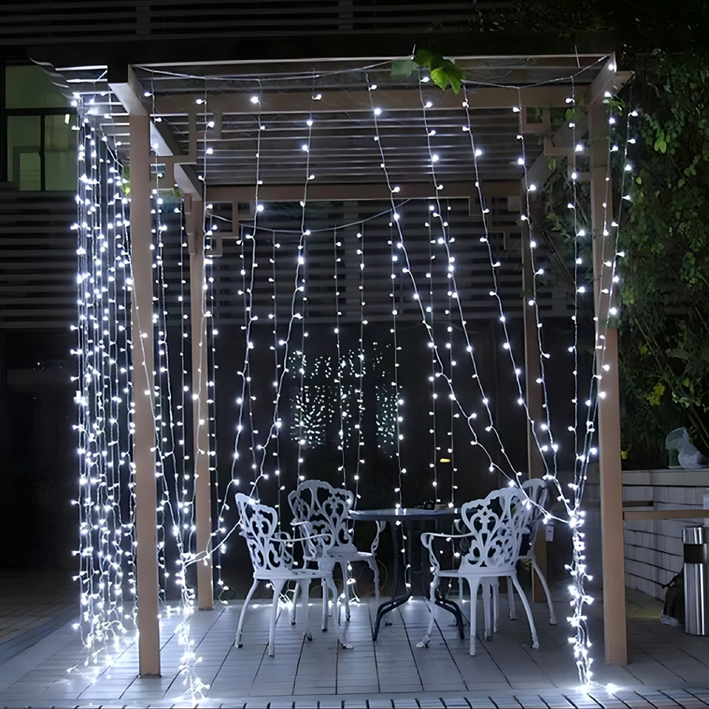 LED zavjesa - svjetlosne lampice za dekoraciju, mreza svjetiljki - MNE Shop ME