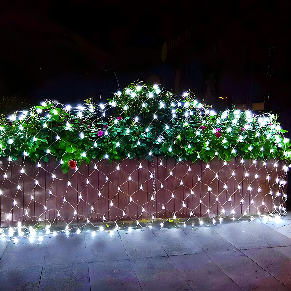 LED zavjesa - svjetlosne lampice za dekoraciju, mreza svjetiljki - MNE Shop ME