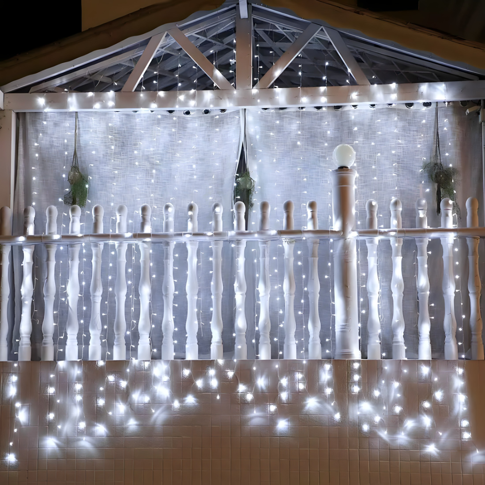 LED zavjesa - svjetlosne lampice za dekoraciju, mreza svjetiljki - MNE Shop ME